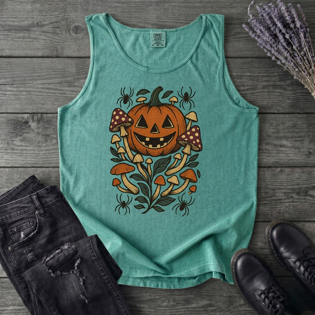 Jack O Lantern Goblincore Tank Top