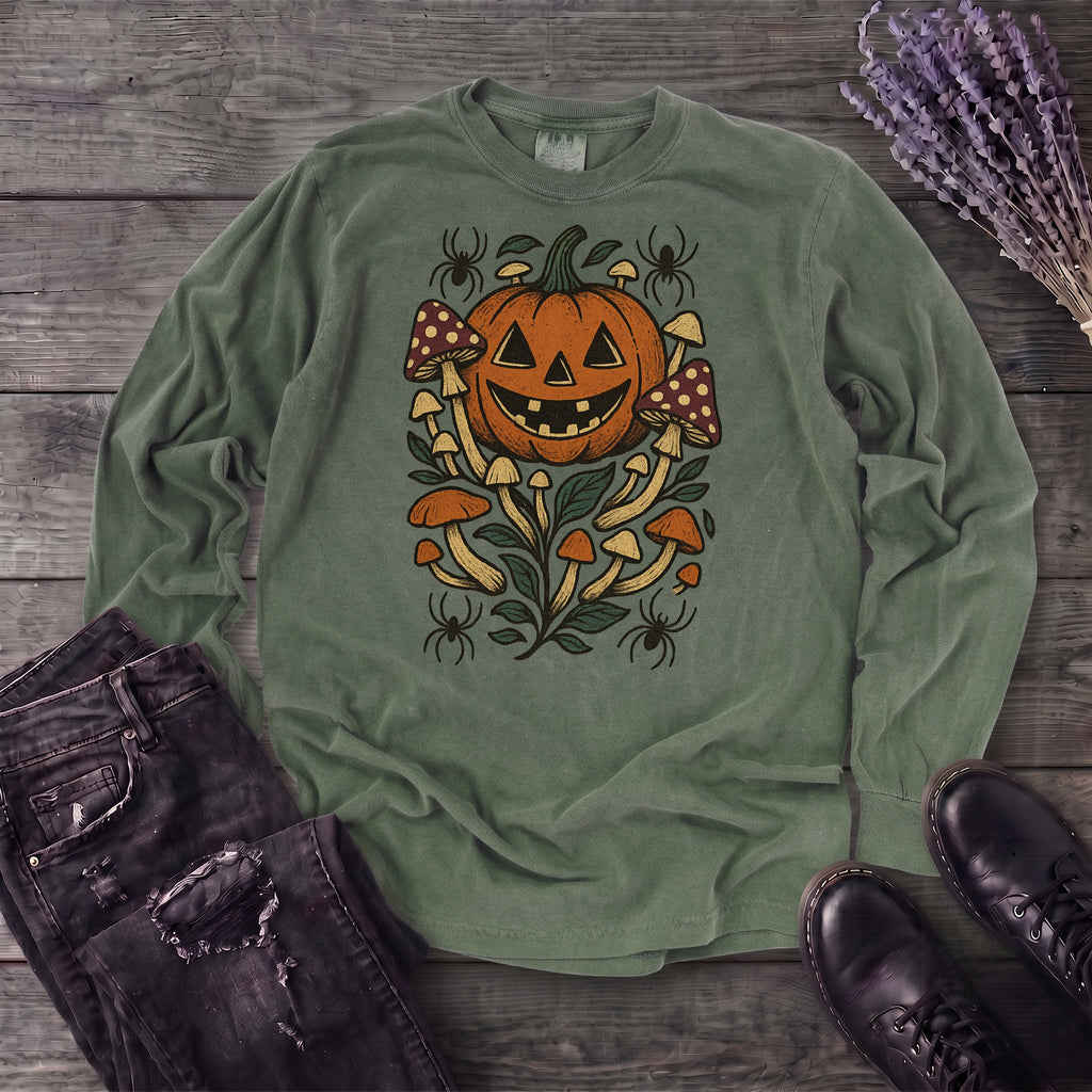 Jack O Lantern Goblincore Long Sleeve T-Shirt