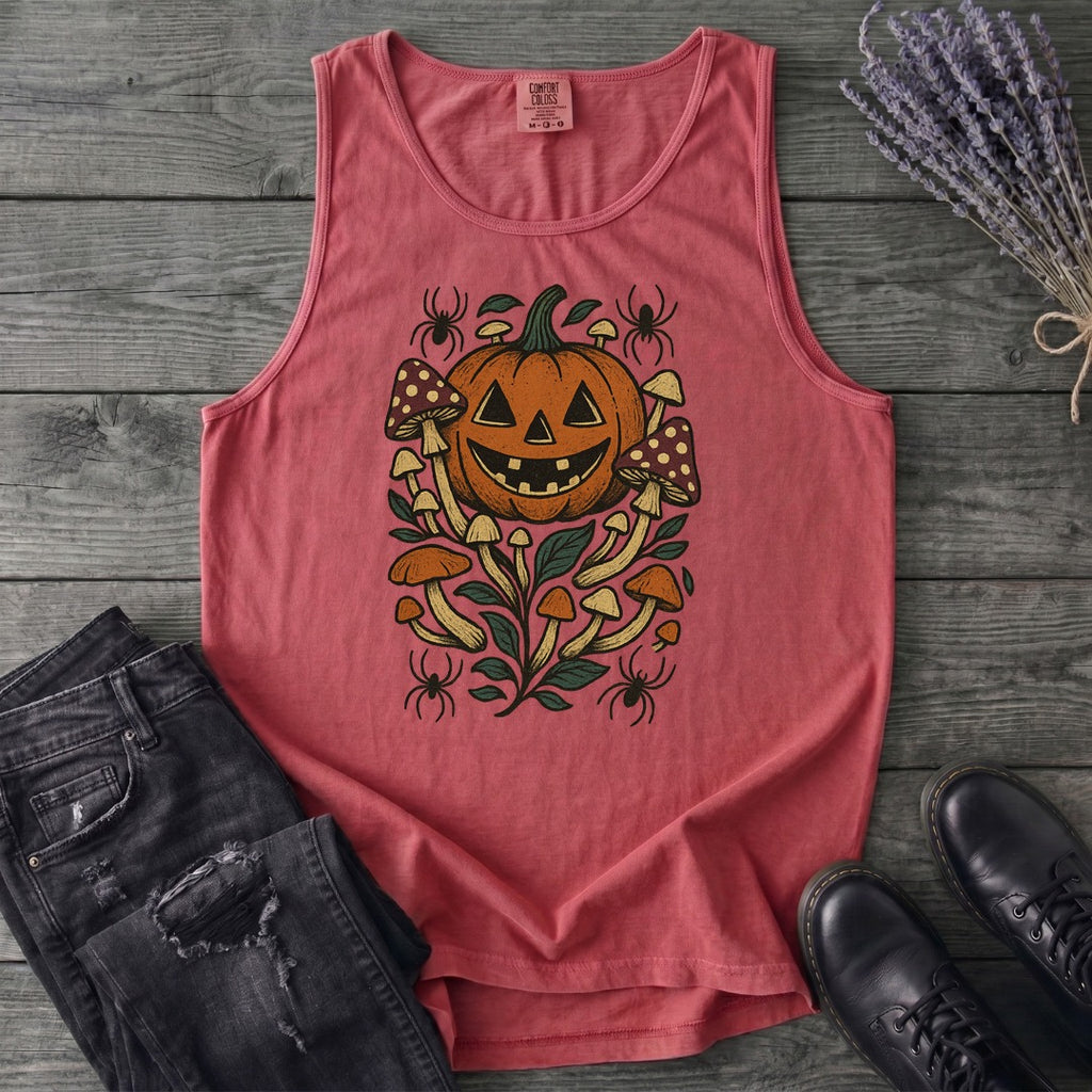 Jack O Lantern Goblincore Tank Top