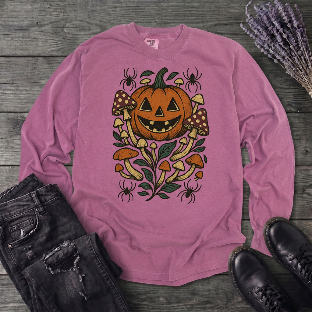 Jack O Lantern Goblincore Long Sleeve T-Shirt