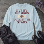 Live By The Moon Love By The Stars Long Sleeve T-Shirt