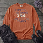 Live By The Moon Love By The Stars Long Sleeve T-Shirt