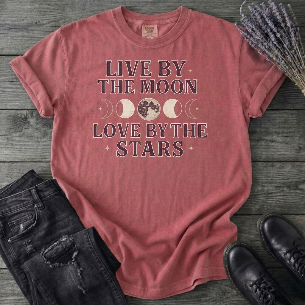 Live By The Moon Love By The Stars T-Shirt