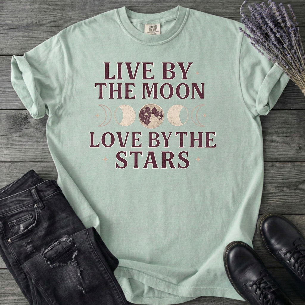 Live By The Moon Love By The Stars T-Shirt