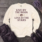 Live By The Moon Love By The Stars Long Sleeve T-Shirt
