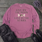 Live By The Moon Love By The Stars Long Sleeve T-Shirt
