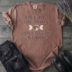 Live By The Moon Love By The Stars T-Shirt