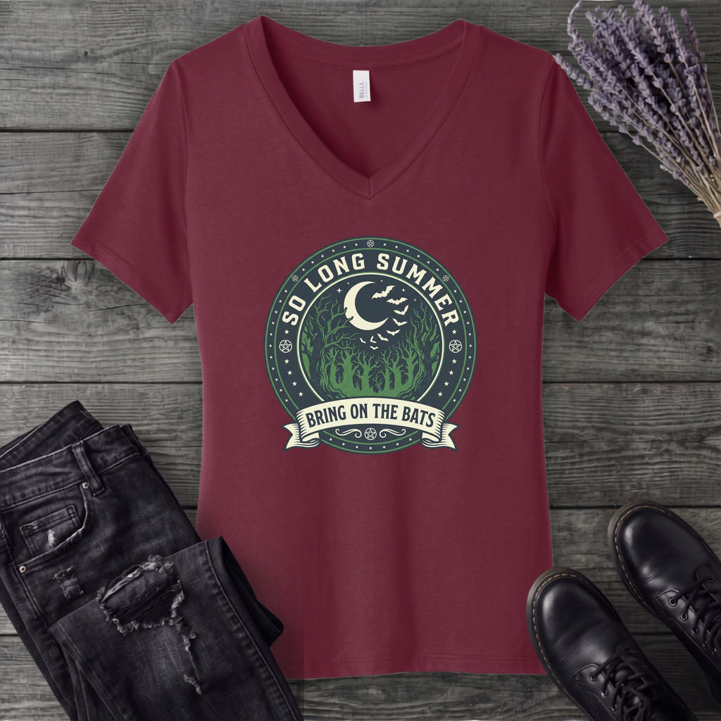So Long Summer V-Neck T-Shirt