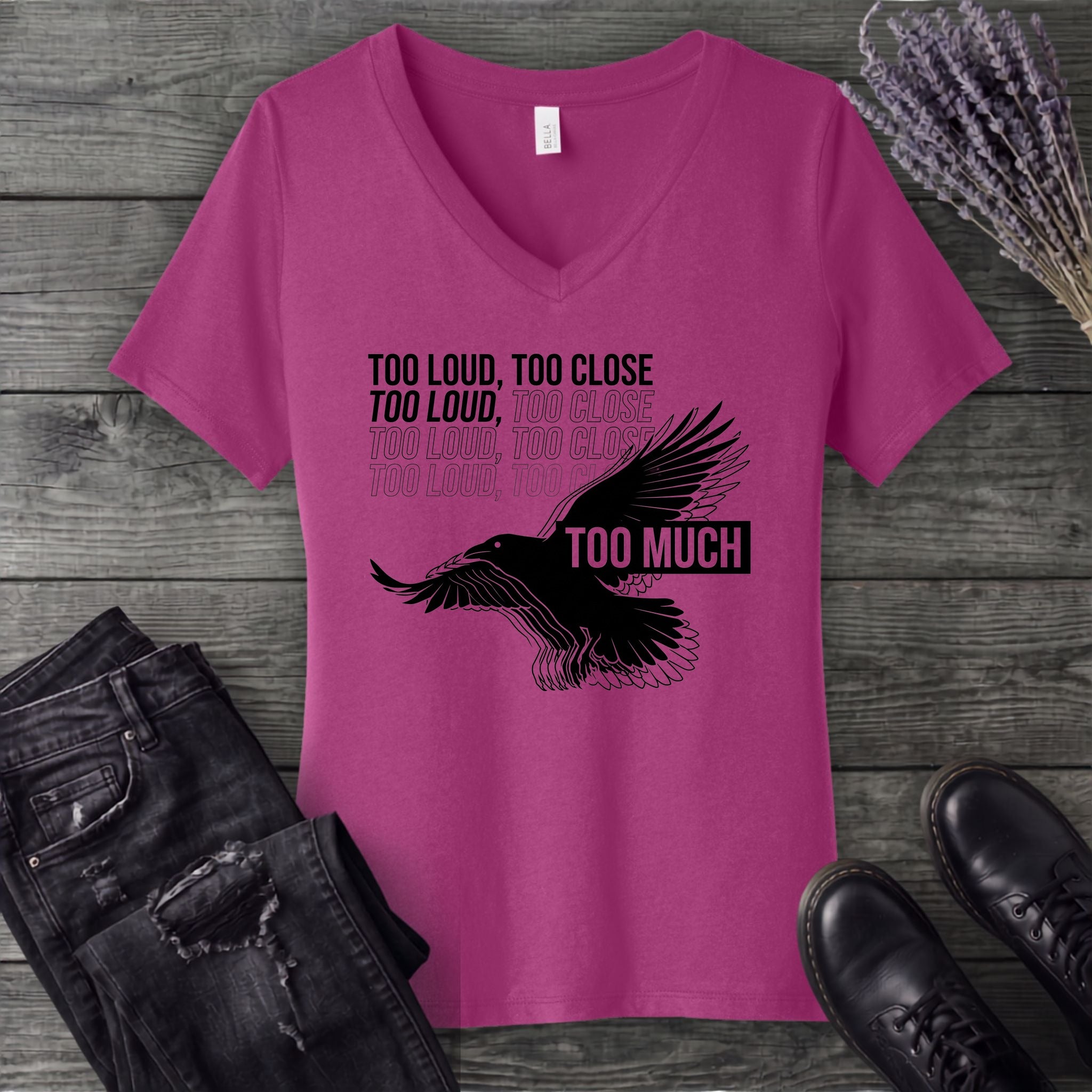 Too Much V-Neck T-Shirt