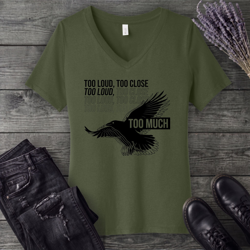Too Much V-Neck T-Shirt