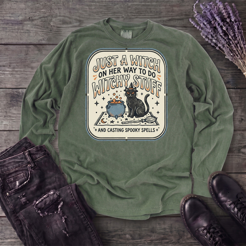 Witchy Stuff Long Sleeve T-Shirt
