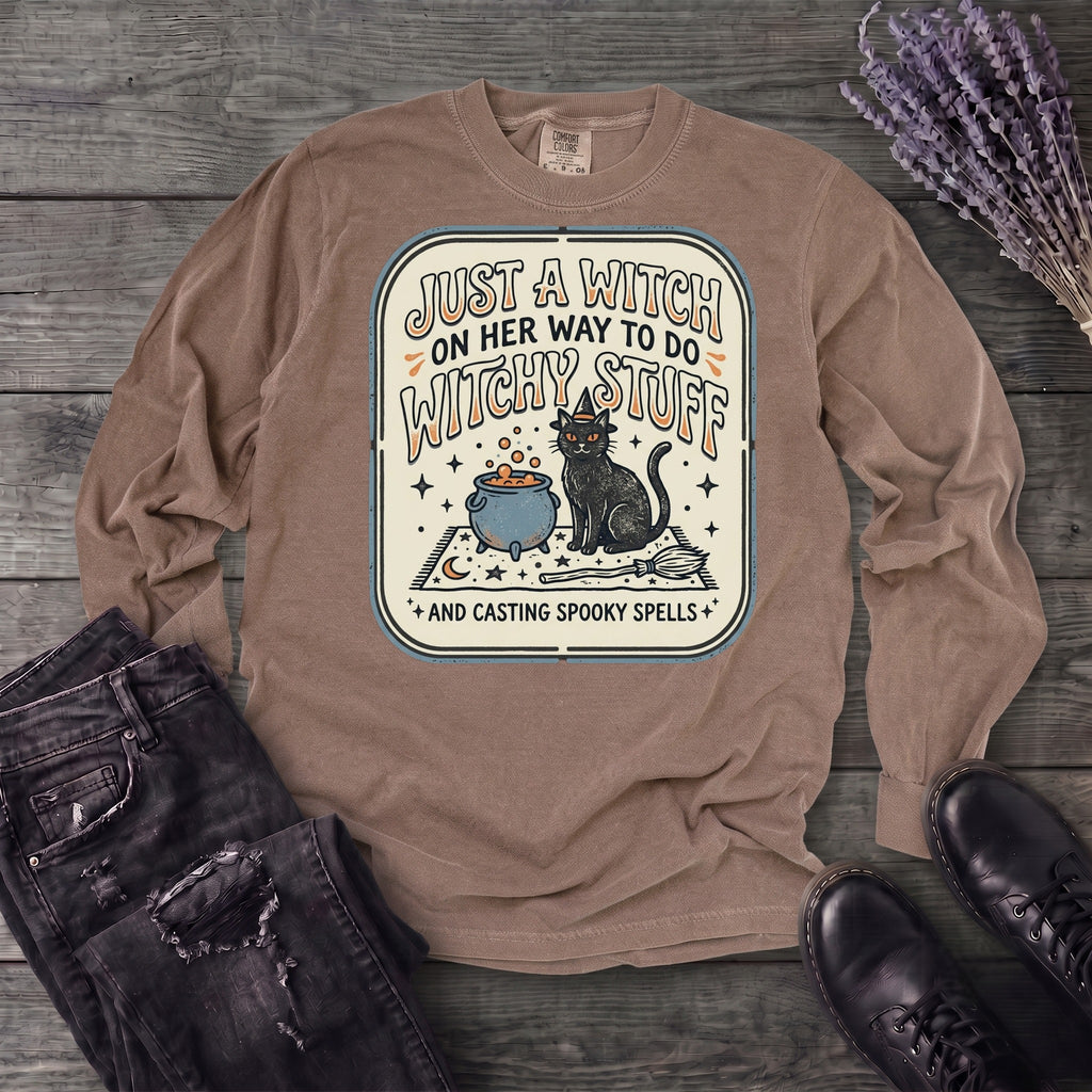 Witchy Stuff Long Sleeve T-Shirt