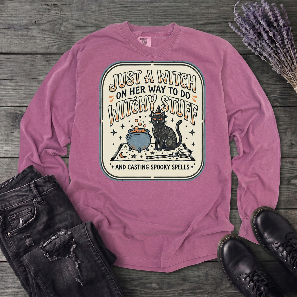 Witchy Stuff Long Sleeve T-Shirt