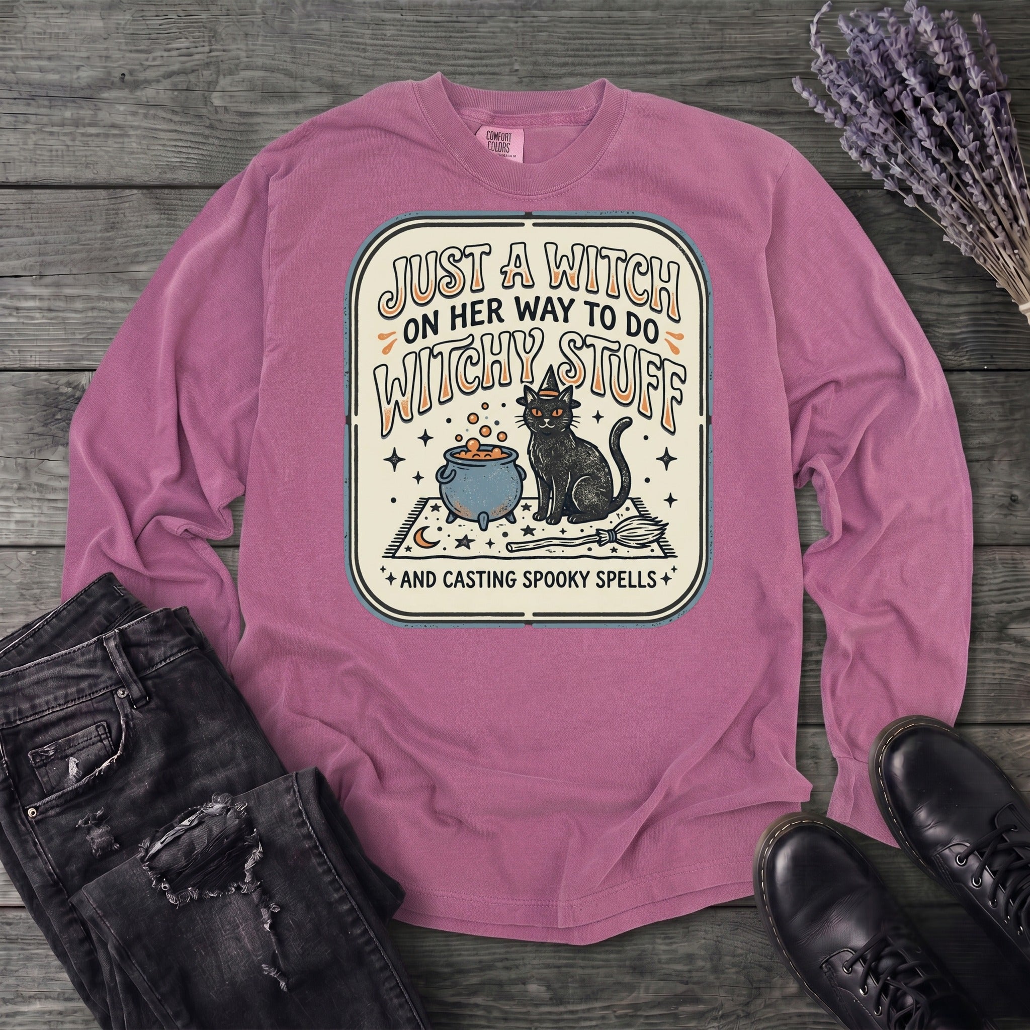 Witchy Stuff Long Sleeve T-Shirt
