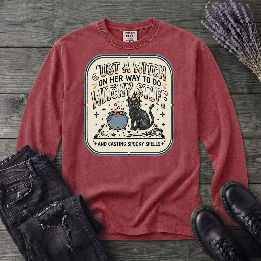 Witchy Stuff Long Sleeve T-Shirt