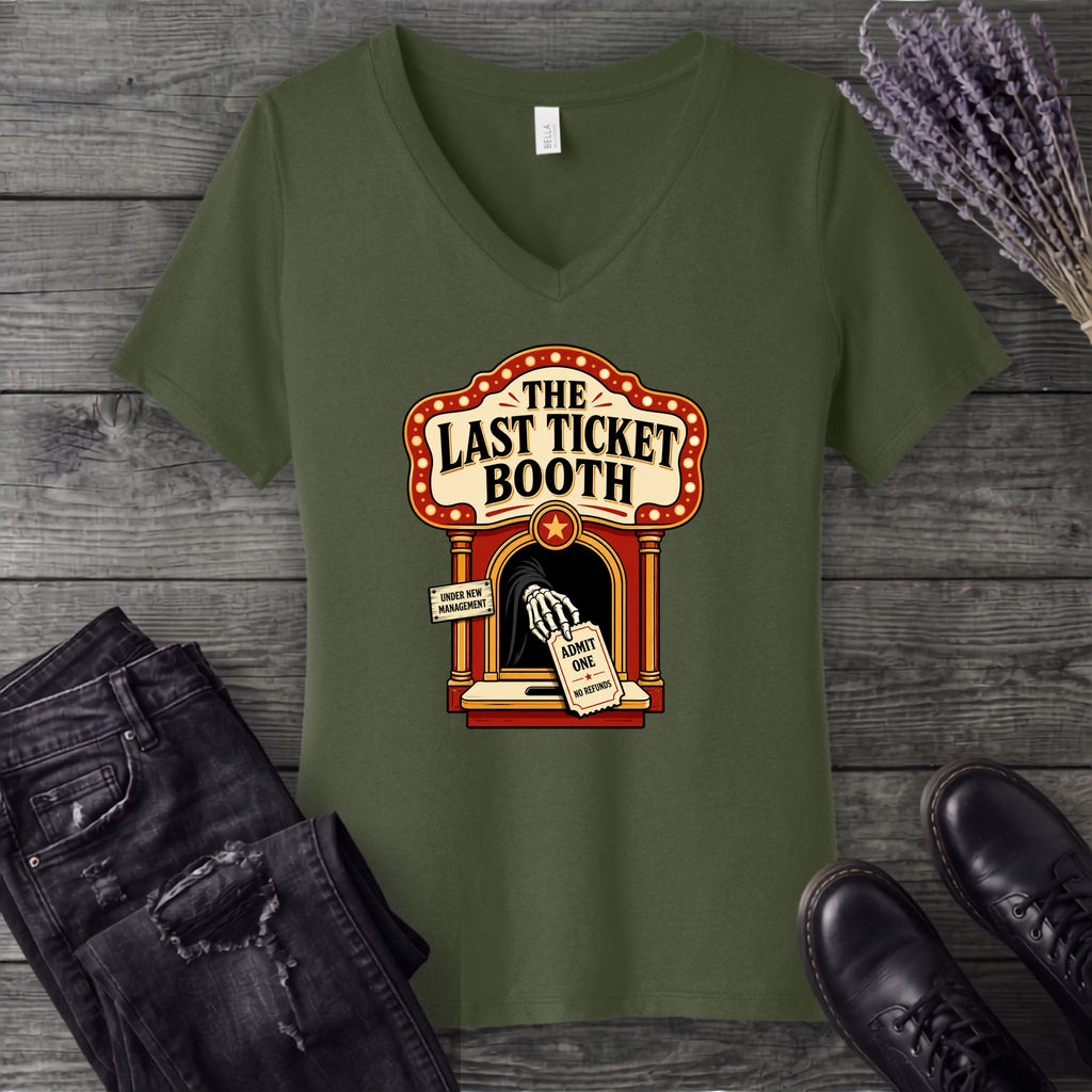 Ticket Booth V-Neck T-Shirt
