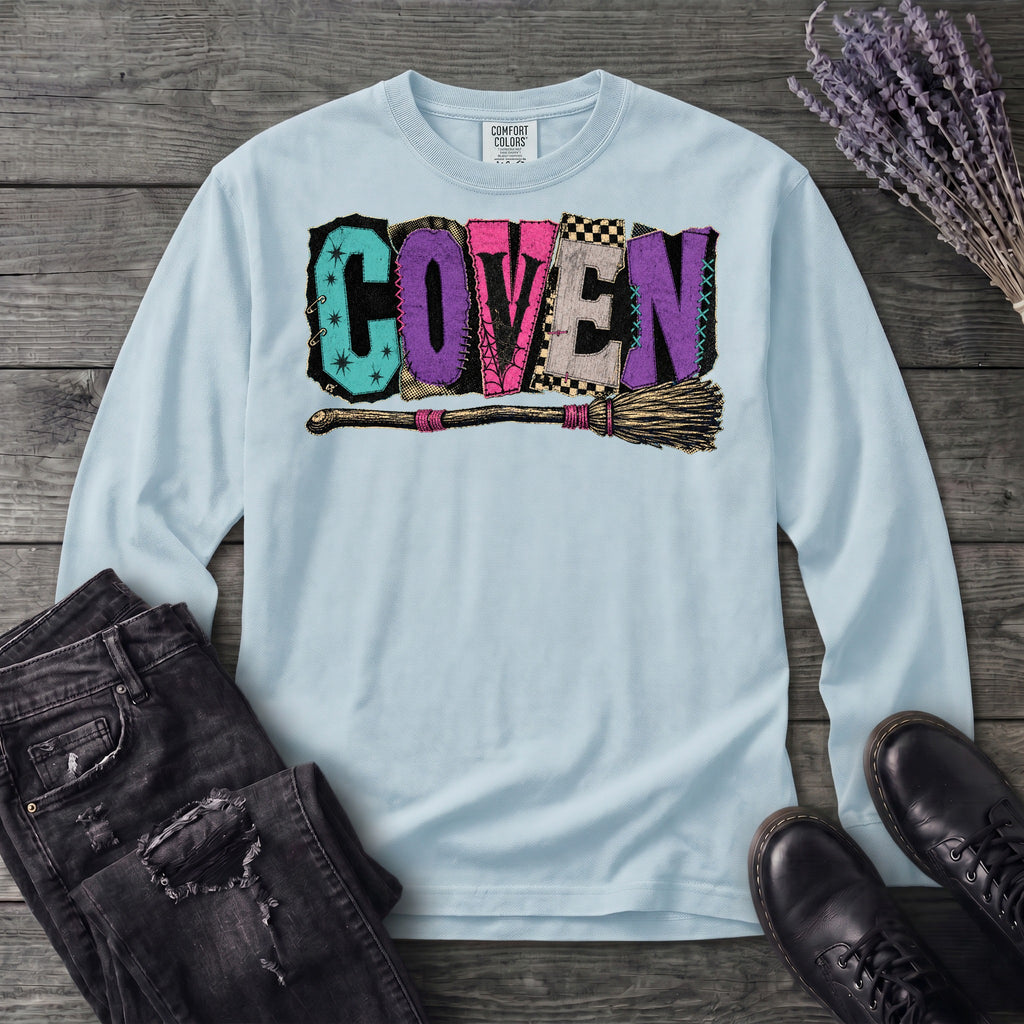 Patchwork Coven Long Sleeve T-Shirt