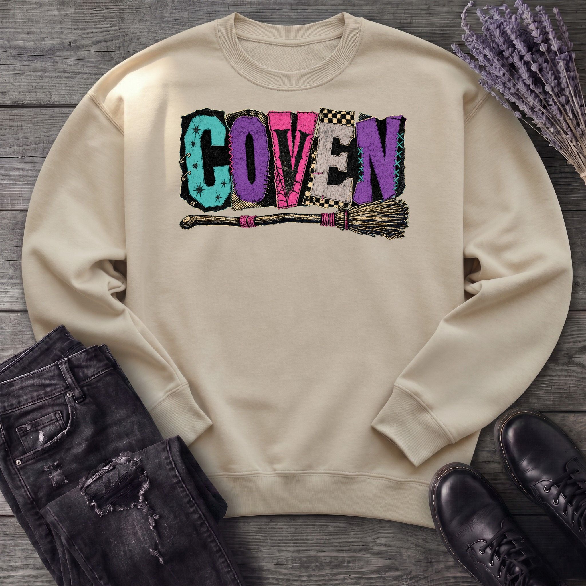 Patchwork Coven Sweatshirt