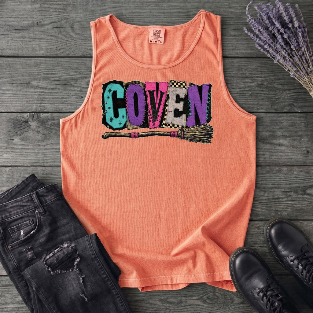 Patchwork Coven Tank Top
