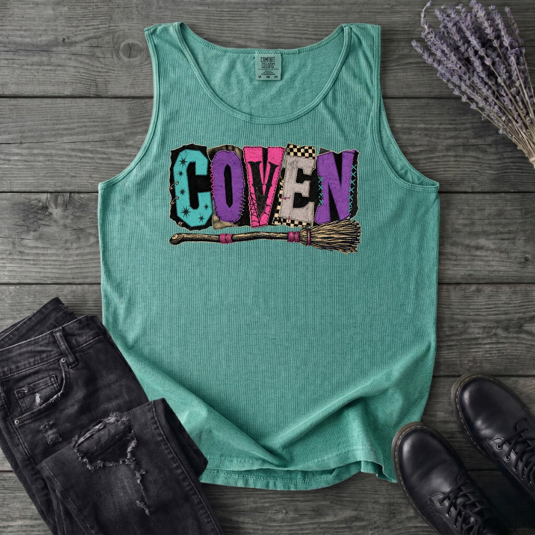 Patchwork Coven Tank Top