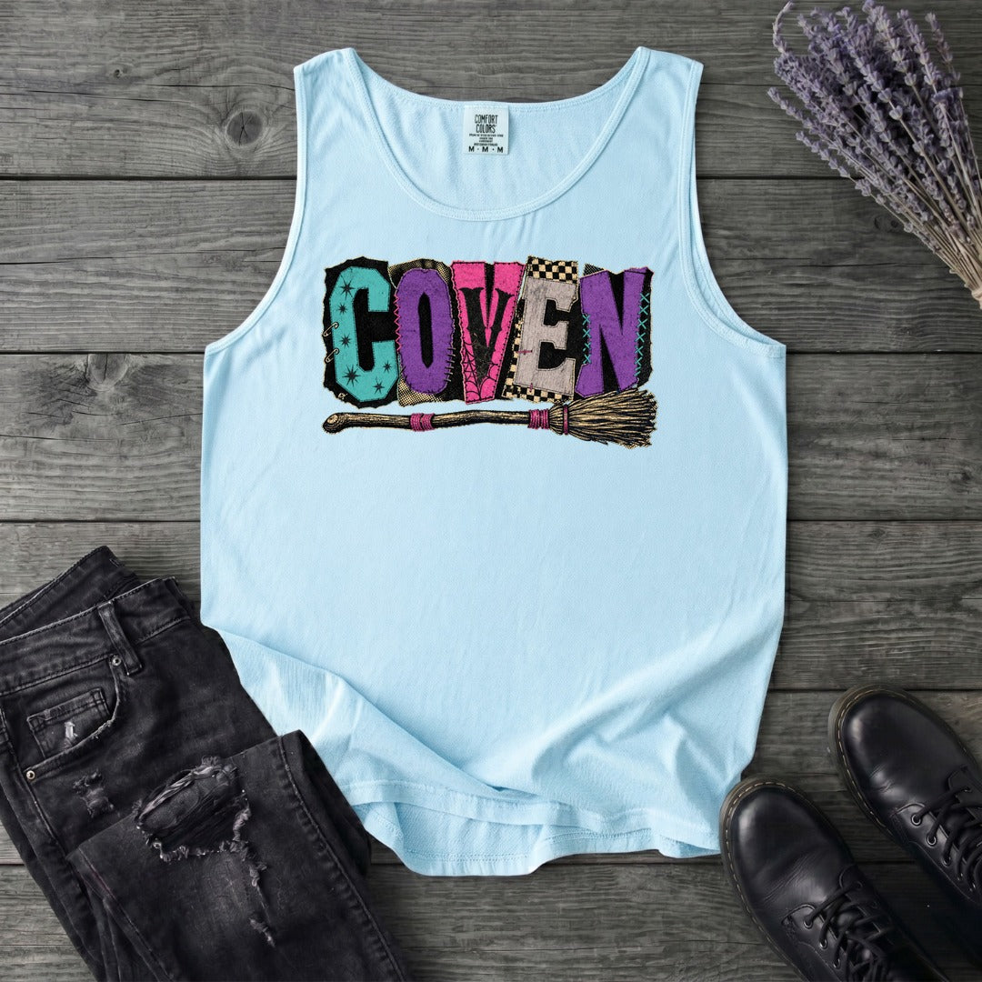 Patchwork Coven Tank Top