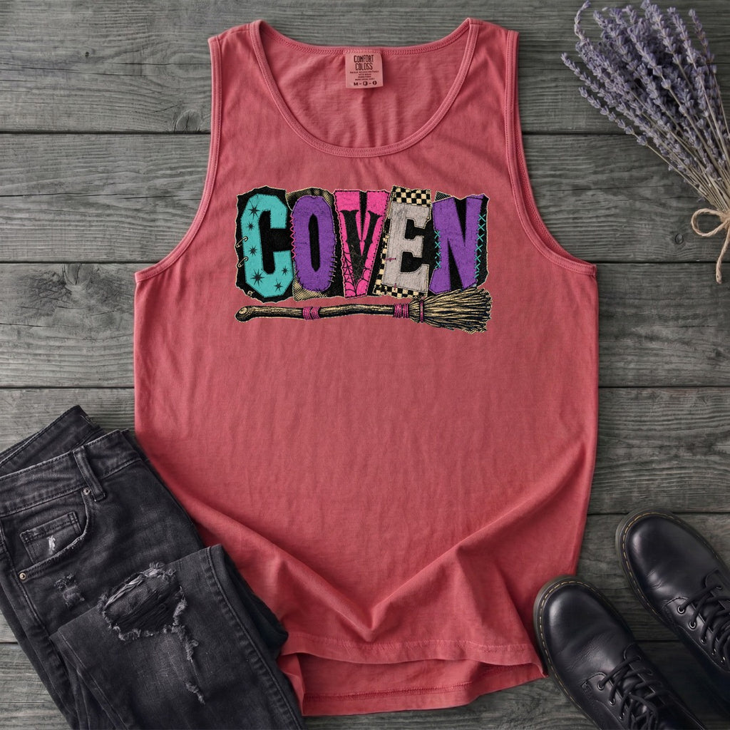 Patchwork Coven Tank Top