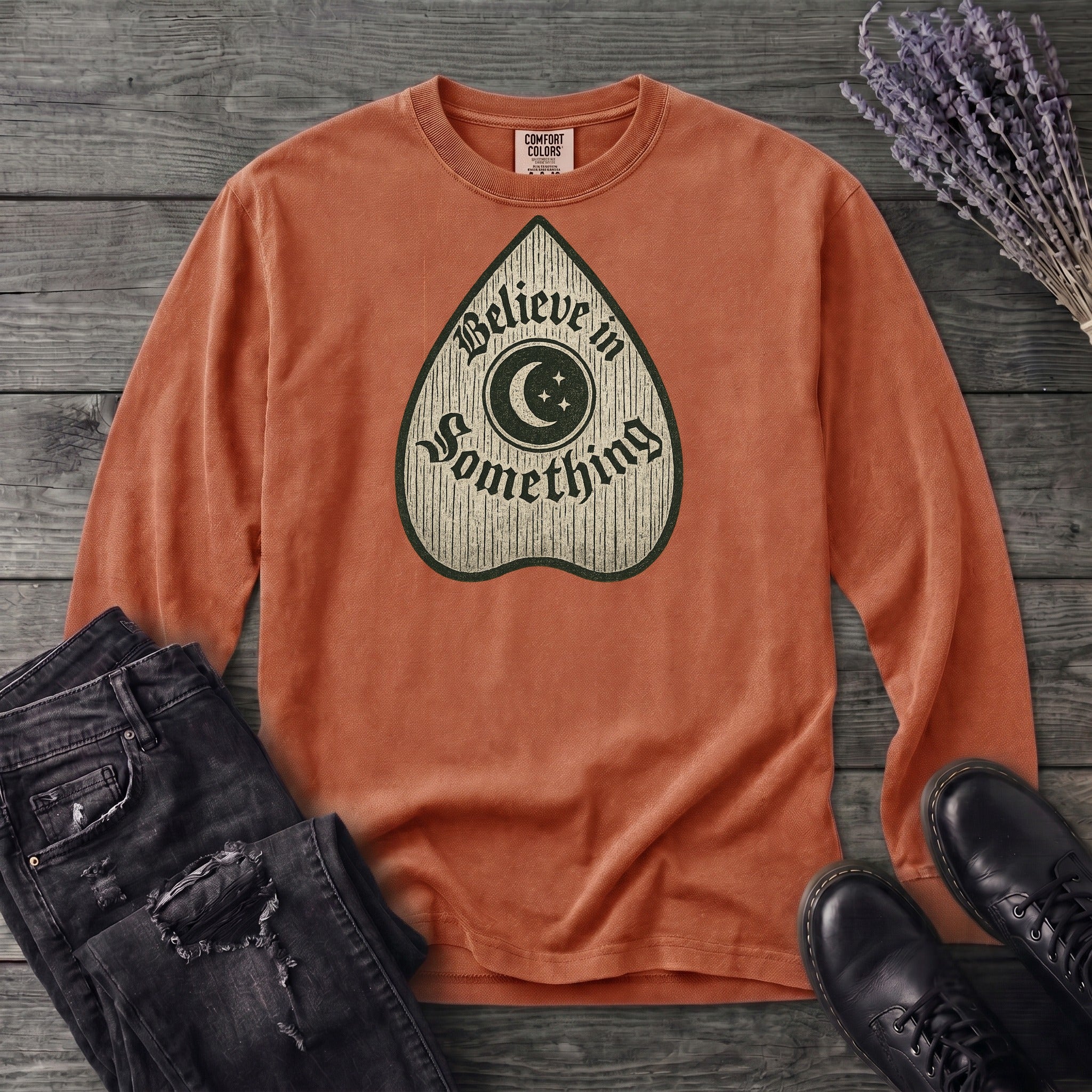 Believe In Something Long Sleeve T-Shirt