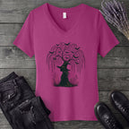 Tree Of Witch V-Neck T-Shirt