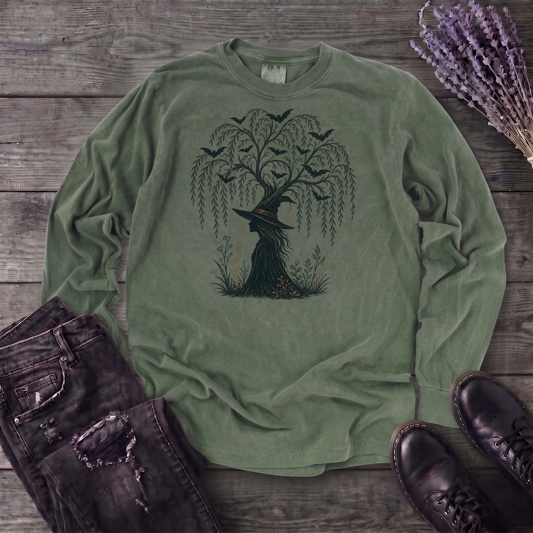 Tree Of Witch Long Sleeve T-Shirt