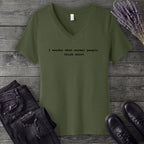 I wonder what normal people think about V-Neck T-Shirt
