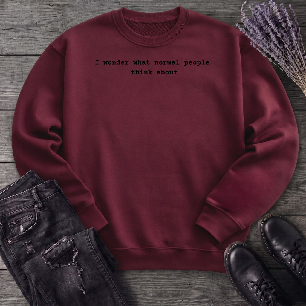 I wonder what normal people think about Sweatshirt