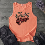botanical branch of skull cherries Tank Top