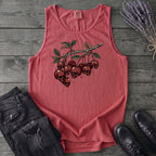 botanical branch of skull cherries Tank Top