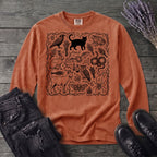 witchy familiars field guide Long Sleeve T-Shirt