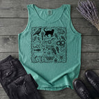 witchy familiars field guide Tank Top