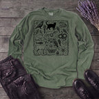 witchy familiars field guide Long Sleeve T-Shirt