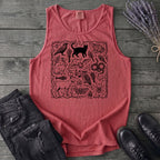 witchy familiars field guide Tank Top