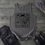 witchy familiars field guide Tank Top