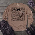 witchy familiars field guide Long Sleeve T-Shirt