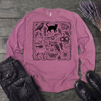 witchy familiars field guide Long Sleeve T-Shirt
