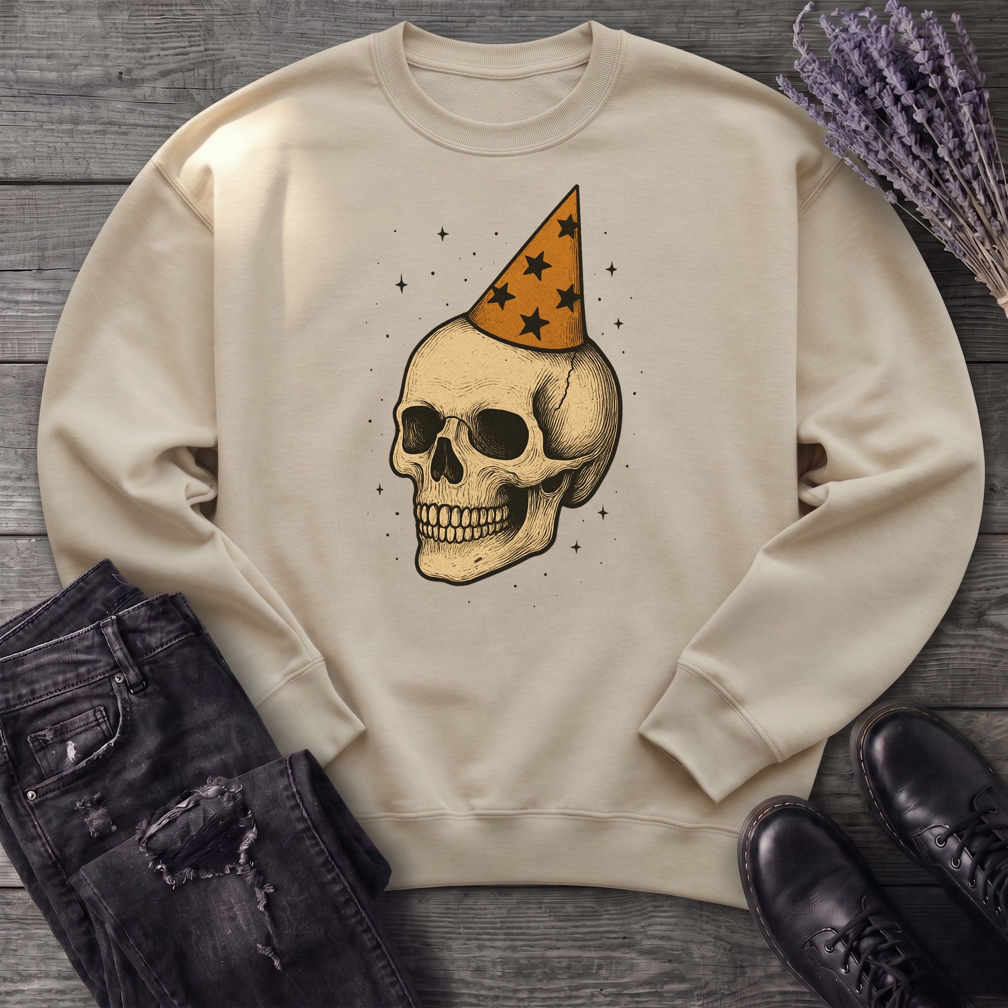 Birthday Skull Sweatshirt