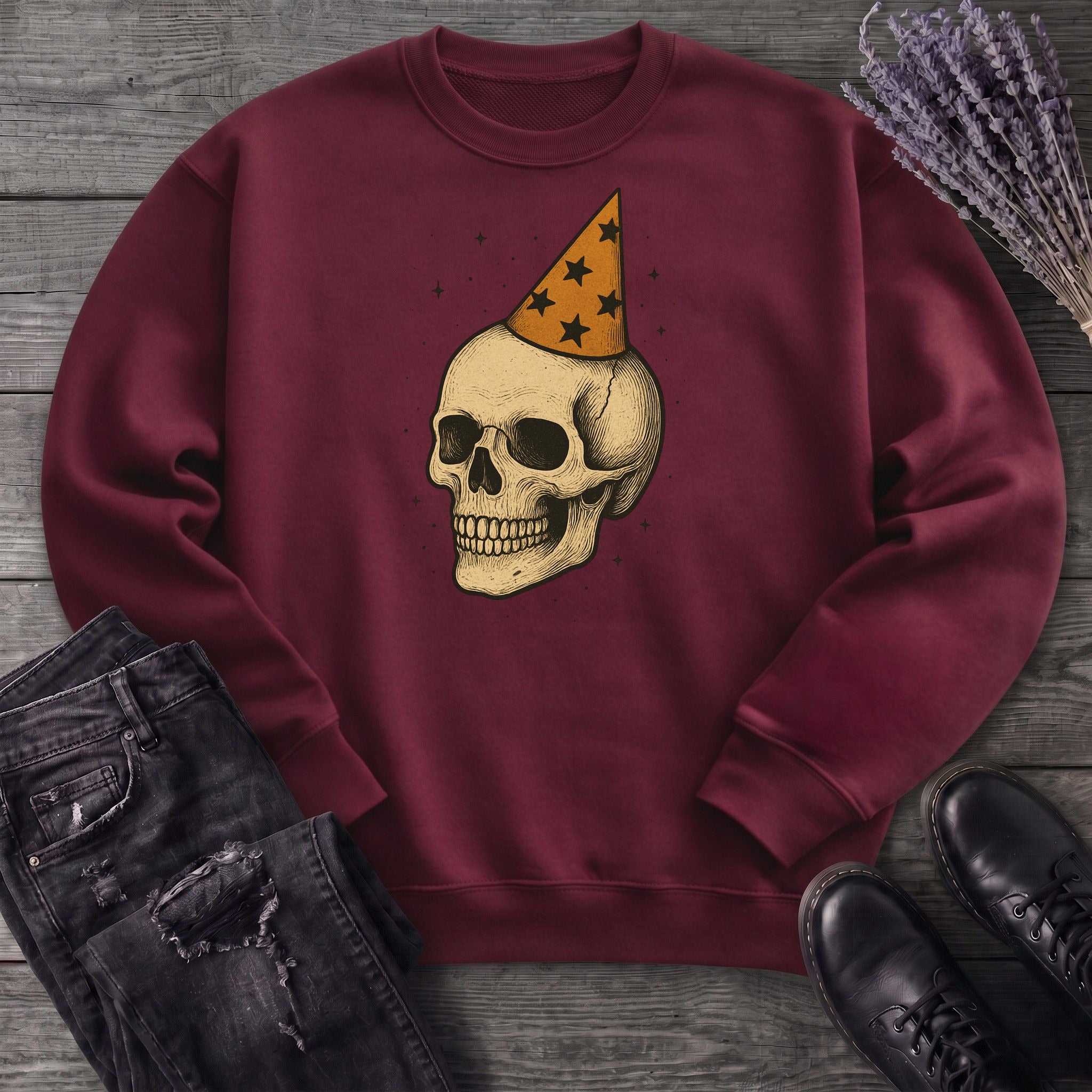 Birthday Skull Sweatshirt