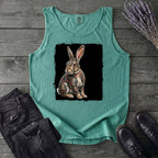 grunge tattoo rabbit Tank Top