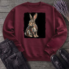 grunge tattoo rabbit Sweatshirt