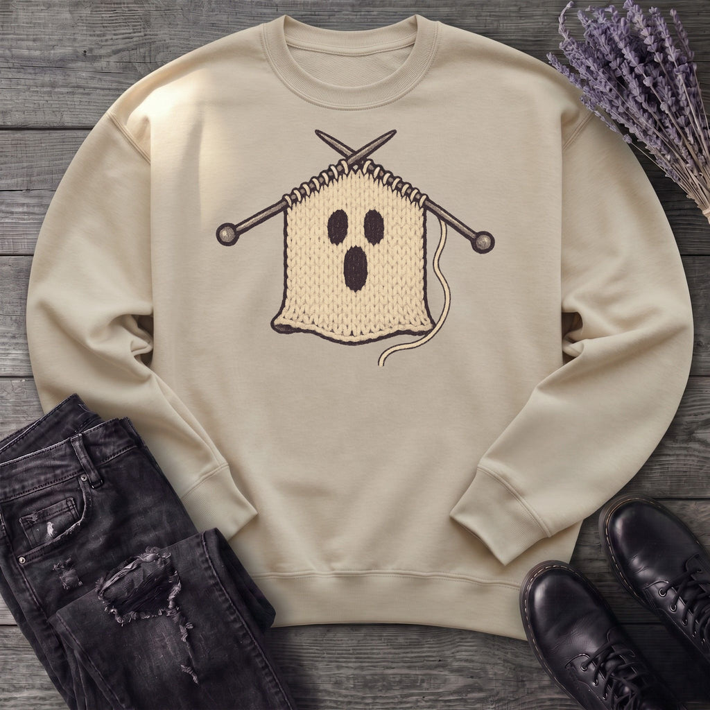 Knit Ghost Sweatshirt