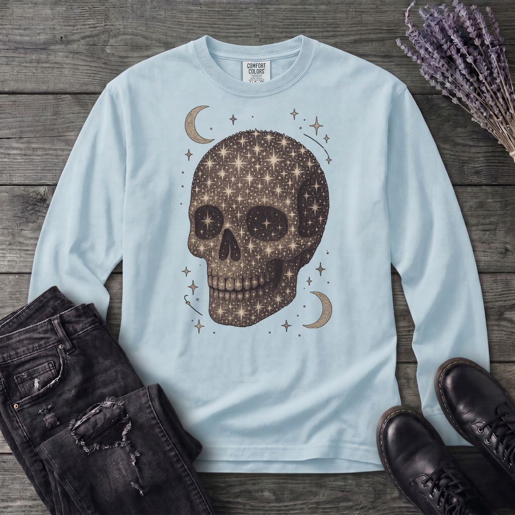 Star Skull Long Sleeve T-Shirt