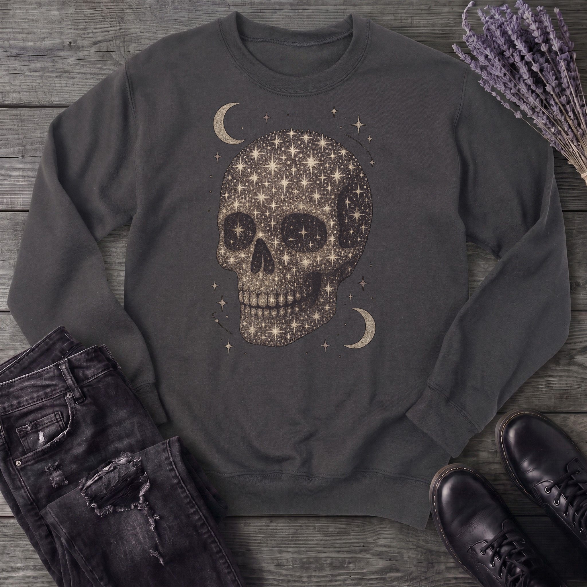 Star Skull Sweatshirt