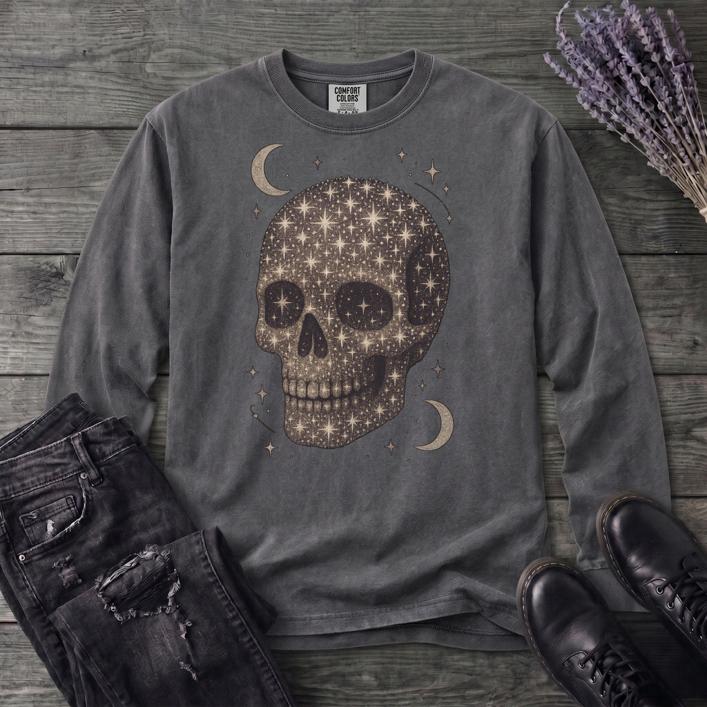 Star Skull Long Sleeve T-Shirt