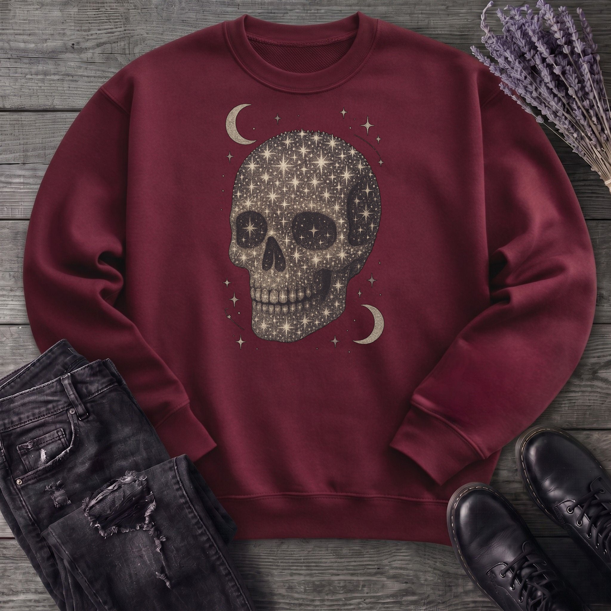 Star Skull Sweatshirt