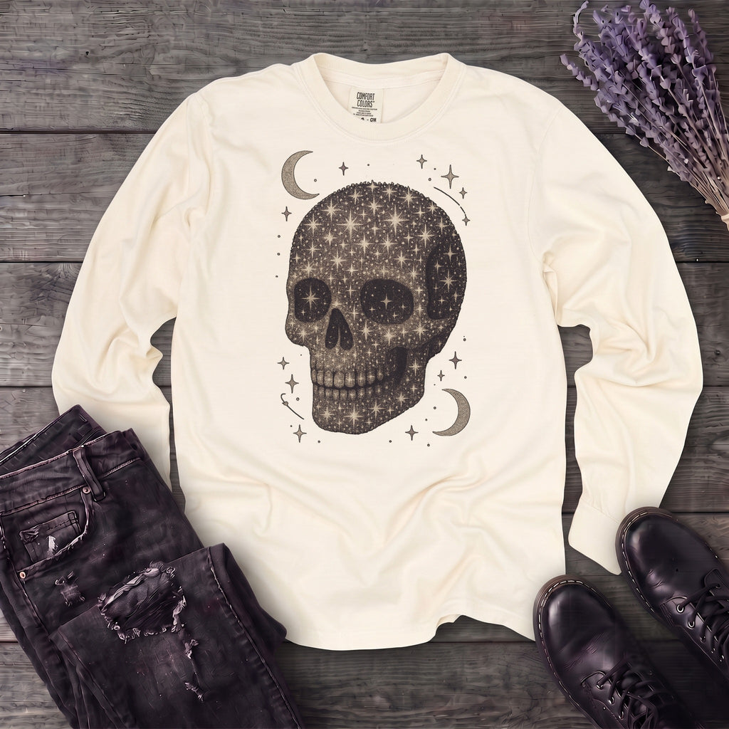 Star Skull Long Sleeve T-Shirt